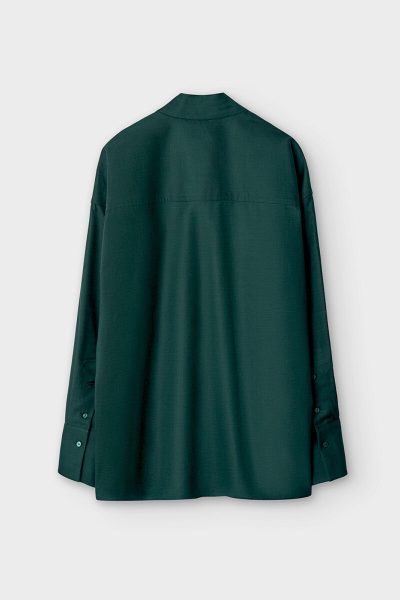 CAMISA CUELLO MAO Verde