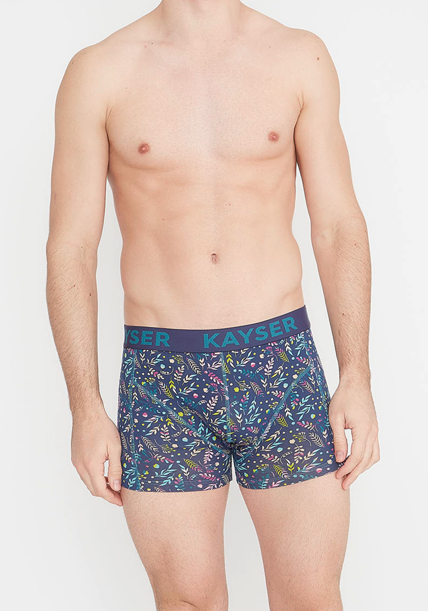 Boxer estampado alg. corto Azul SiSi