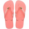 Sandalias Havaianas Brasil Logo Hombre Rosa Mango