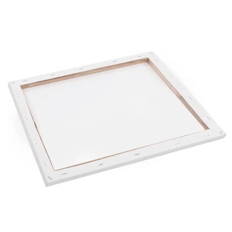 Set x5 Lienzo de 25x25 BLANCO