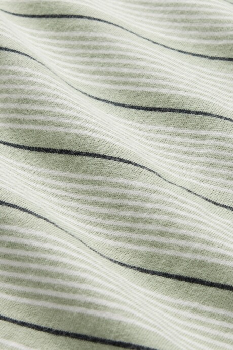 Remera A Rayas Ultra Soft Hombre Desert Sage