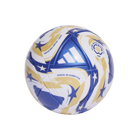 adidas PELOTA LEAGUE FINAL MUNDIAL DE CLUBES FIFA Blue/Gold/White