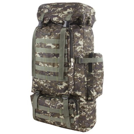 Mochila Arye Camuflada Digital 75 Lts Camuflado