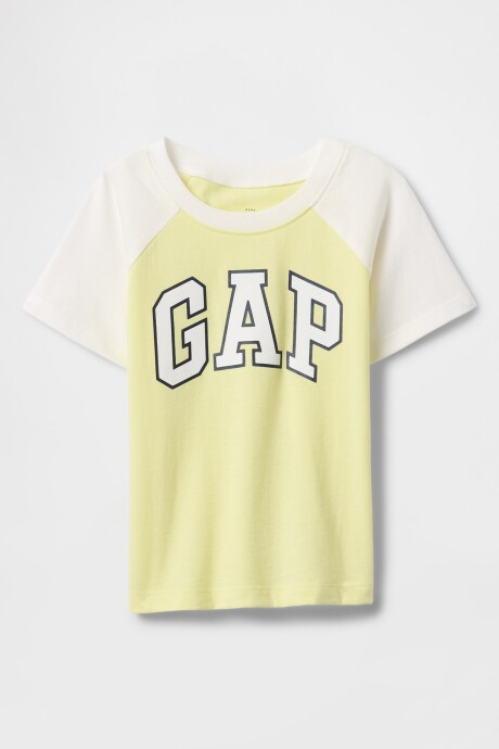 Remera Logo Gap Toddler Niño Citron