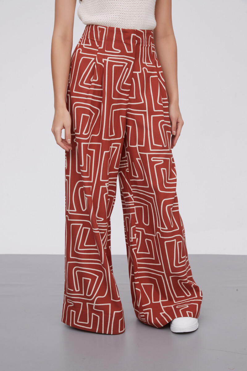 Pantalon Jazminis - Estampado 2 