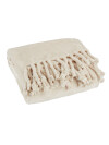Manta throw BONDEROSE fleece 130x170 beige Manta throw BONDEROSE fleece 130x170 beige