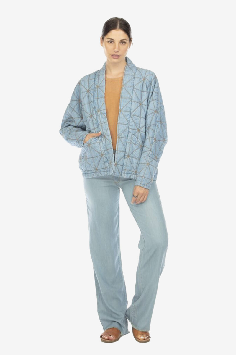 CHAQUETA DENIM Azul