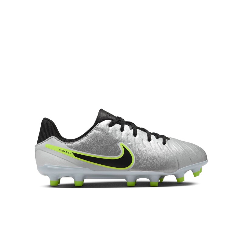 Tacos Nike Jr. Tiempo Legend 10 Academy de Niños Gris