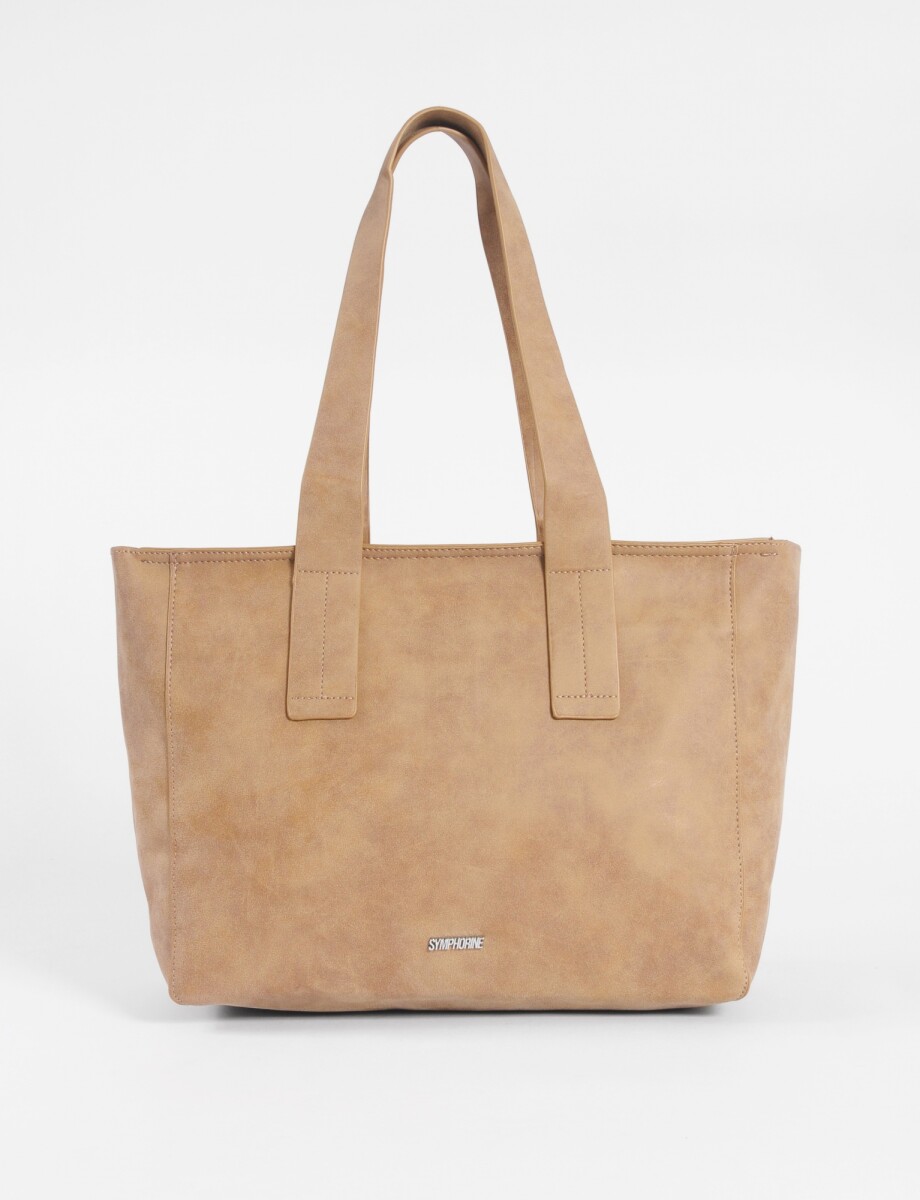 Shopper soft - marrón 
