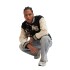 CAMPERA S-XXL NEGRO BLAN