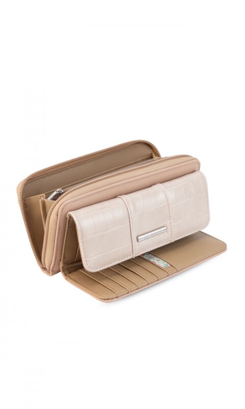 BILLETERA GLADIOLO ROSA PALO