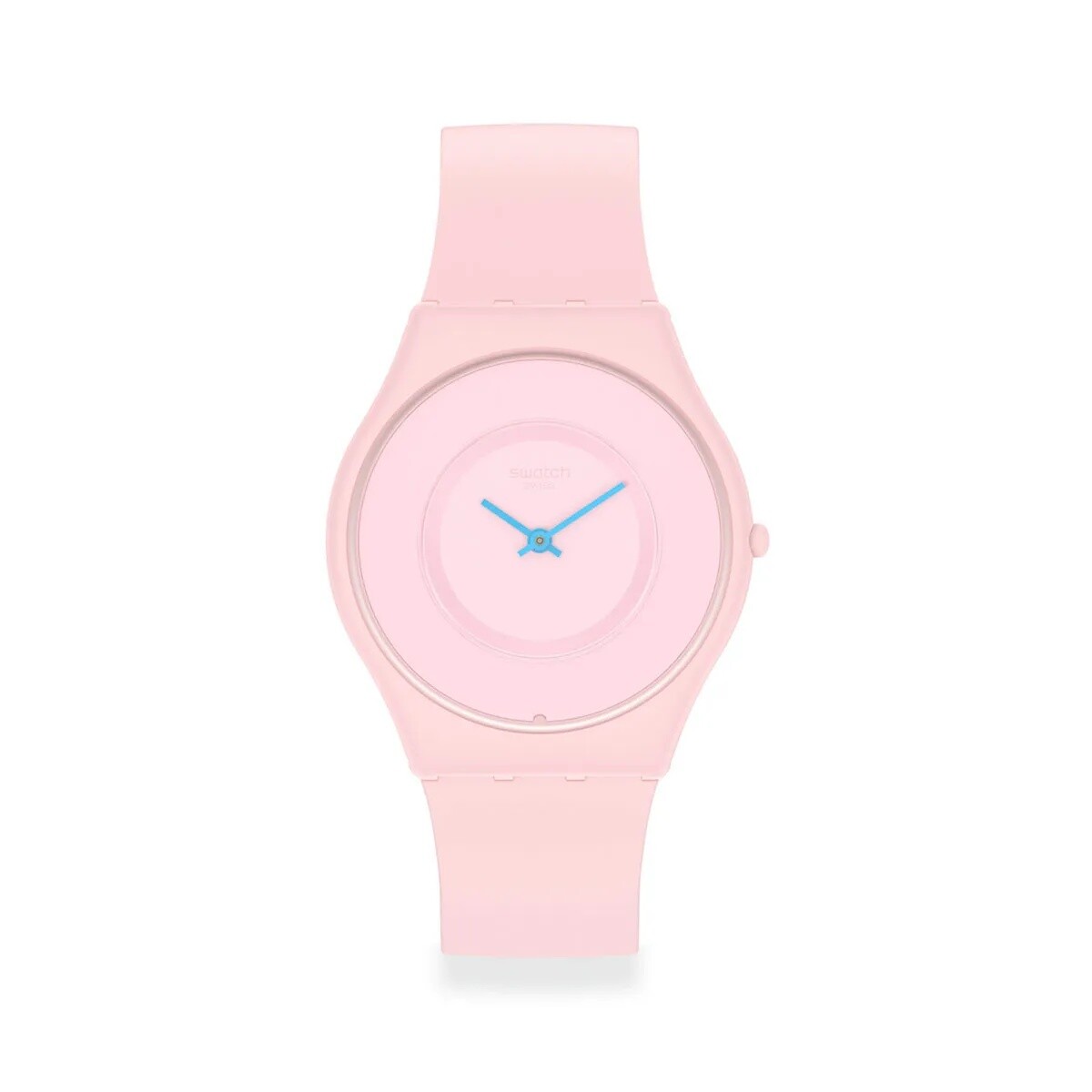 Reloj Swatch Caricia Rosa de silicona SS09P100 - Rosa 