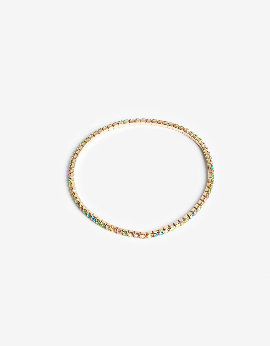 Pulsera Flexible Strass 