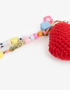 Llavero Cozy Llavero Y Bag Charm Crochet - Combinacion Multicolor