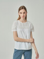 Remera Arboletes Blanco