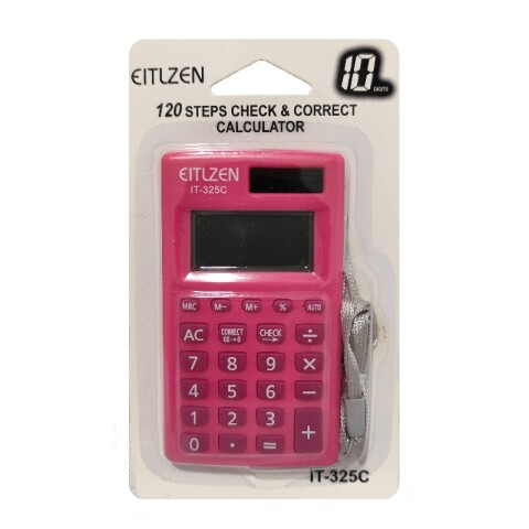 OUTLET Calculadora Eitlzen con cuerda It-325C en blister 4 c Outlet Calculadora Eitlzen Con Cuerda It-325c En Blister 4 C