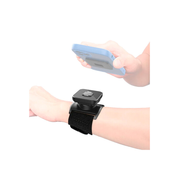 Brazalete deportivo para celulares con iman color negro Brazalete Deportivo Para Celulares Con Iman Color Negro