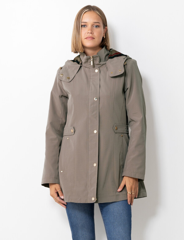 Gabardina Impermeable TOSTADO