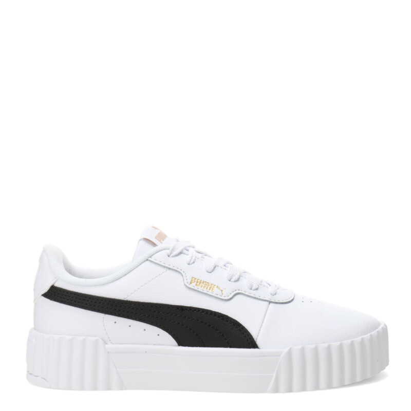 Championes de Mujer Puma Blanco - Negro