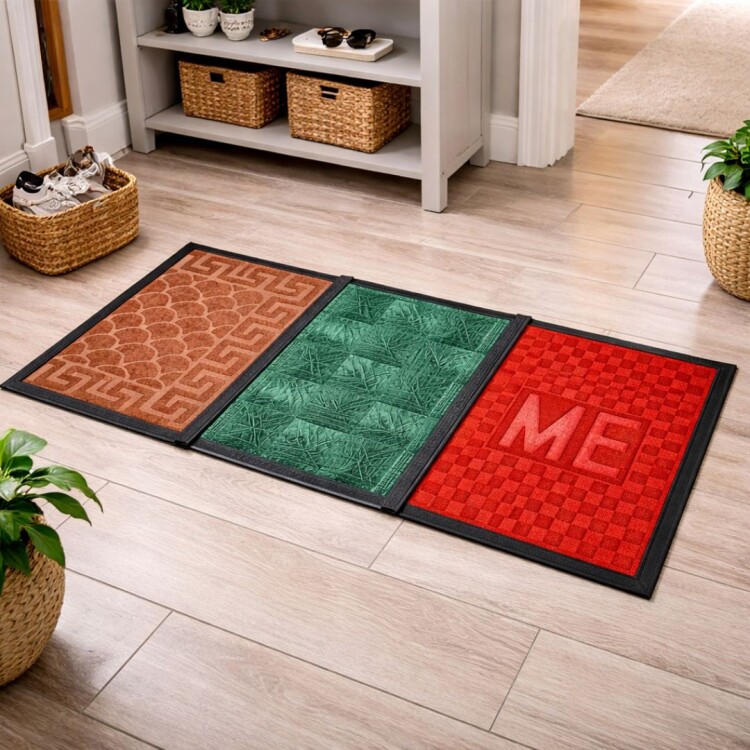 FELPUDO ALFOMBRA DE GOMA 60X40CM FELPUDO ALFOMBRA DE GOMA 60X40CM