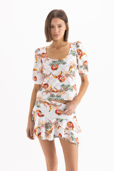 REMERA MIST Blanco