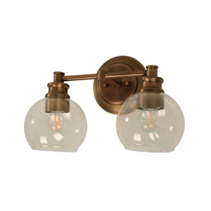 APLIQUE 2L BRONCE DORADO E27 APLIQUE 2L BRONCE DORADO E27