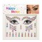 Stickers Para Rostro Multicolor