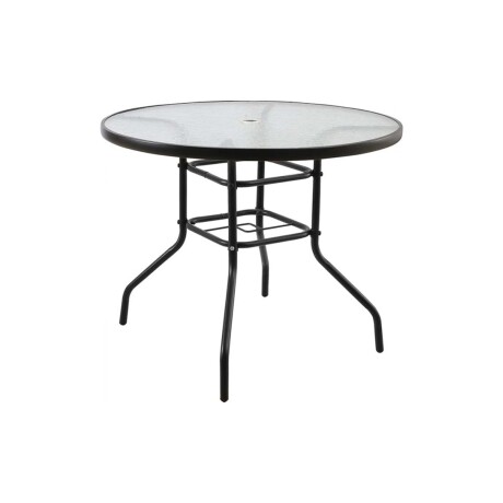 MESA DE EXTERIOR ACERO NEGRO MINBU