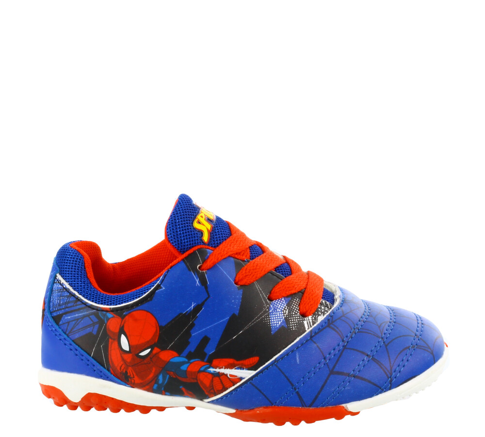 Futbol 5 Spiderman Azul/Negro/Rojo