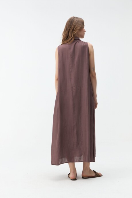 VESTIDO AVENIA Bordó