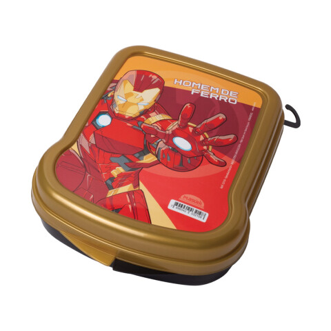 Sandwichera de Plástico Marvel Oficial Ironman