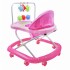 Andador Bebé Caminador Plegable Portable + Juguetes Musica Color Variante Rosado