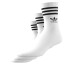 Medias Adidas Mid Cut 3 Pares Blanco