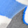Pack x2 soquete deportivo de algodón Gris y Azul