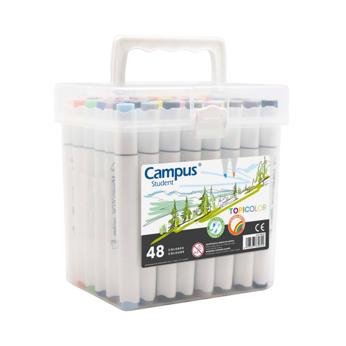 Marcador Campus Topicolor x 48 