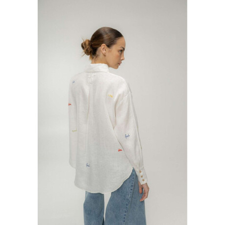 Camisa Onda Words Bordado artesanal