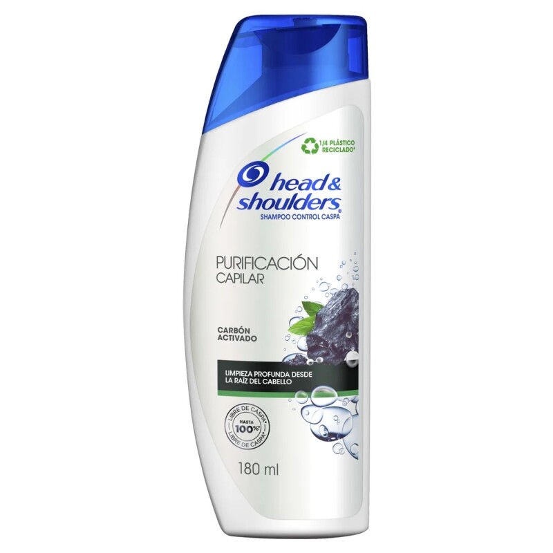 Shampoo Head & Shoulders Purificación Capilar 180 ml Shampoo Head & Shoulders Purificación Capilar 180 ml