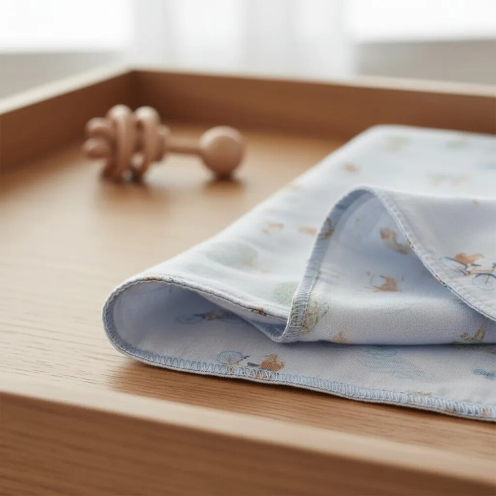 Set sabanas recibidores multifuncion gerber x4 perrito azul