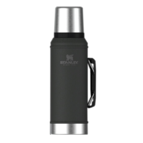 TERMO CON TAPON CEBADOR 940ML NEGRO STANLEY ++ N/a