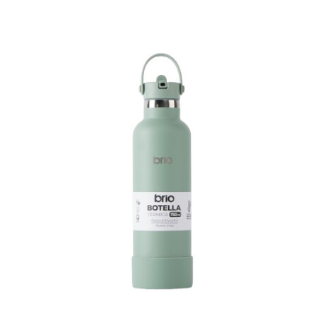 Botella En Acero Inoxidable brio 750ml Con Sorbito Y Manija Oliva