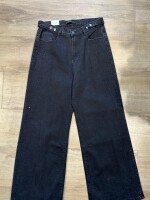 JEANS BRILLO COSTADO 27-5 Negro