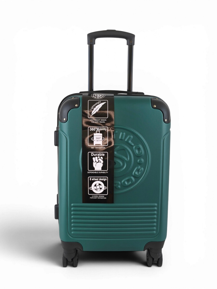 Carry on - Valija chica ABS (fibra) de 20" - Verde M 