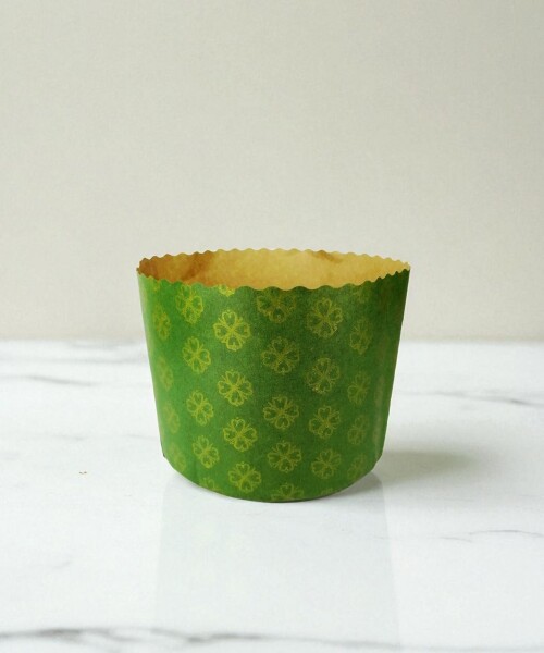 Molde paneton VERDE