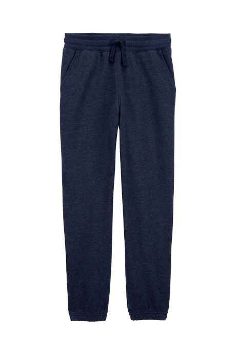Pantalón deportivo de algodón, con logo, azul marino. Talles 6-14 Pantalón deportivo de algodón, con logo, azul marino. Talles 6-14