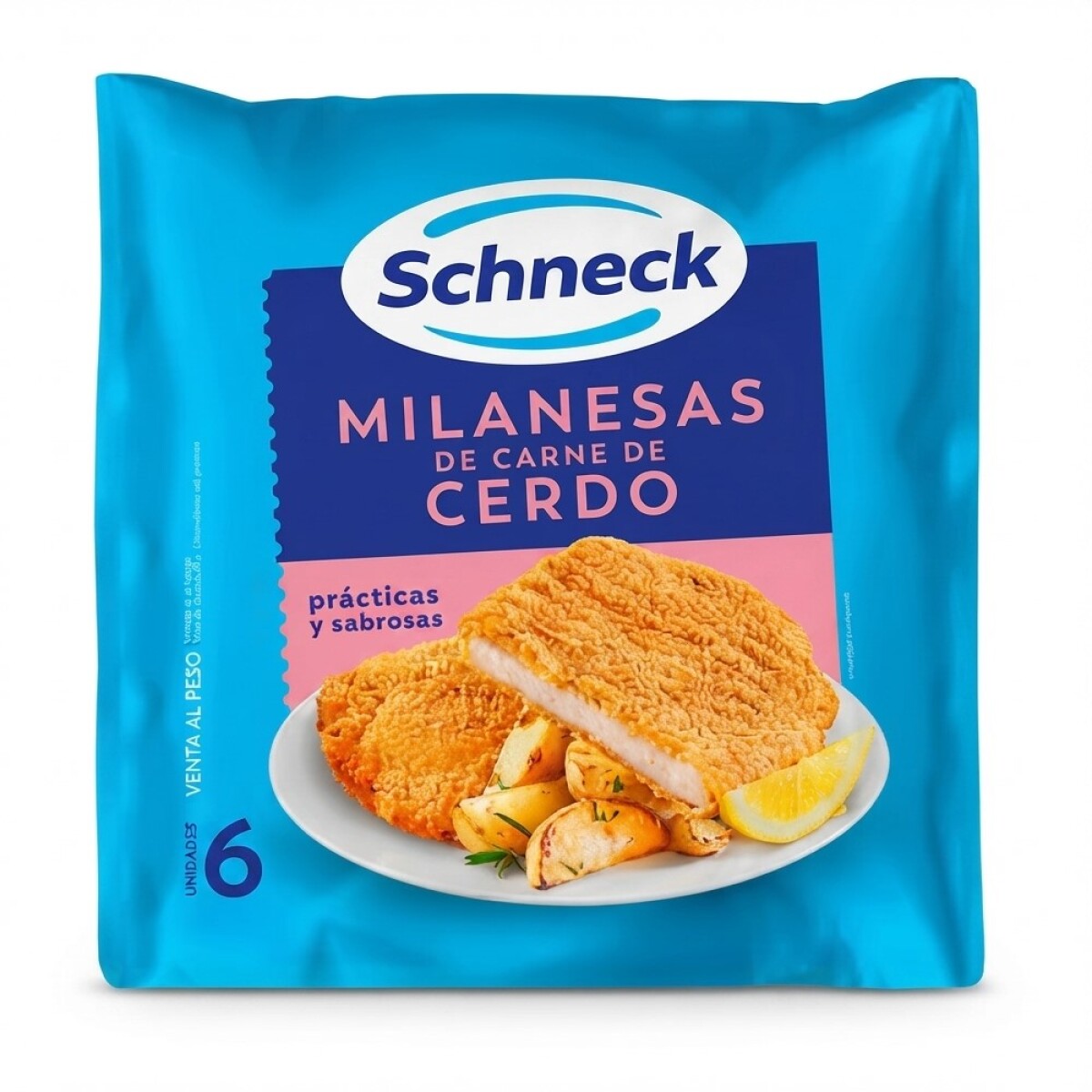 Milanesa De Cerdo Schneck X 700 Grs 