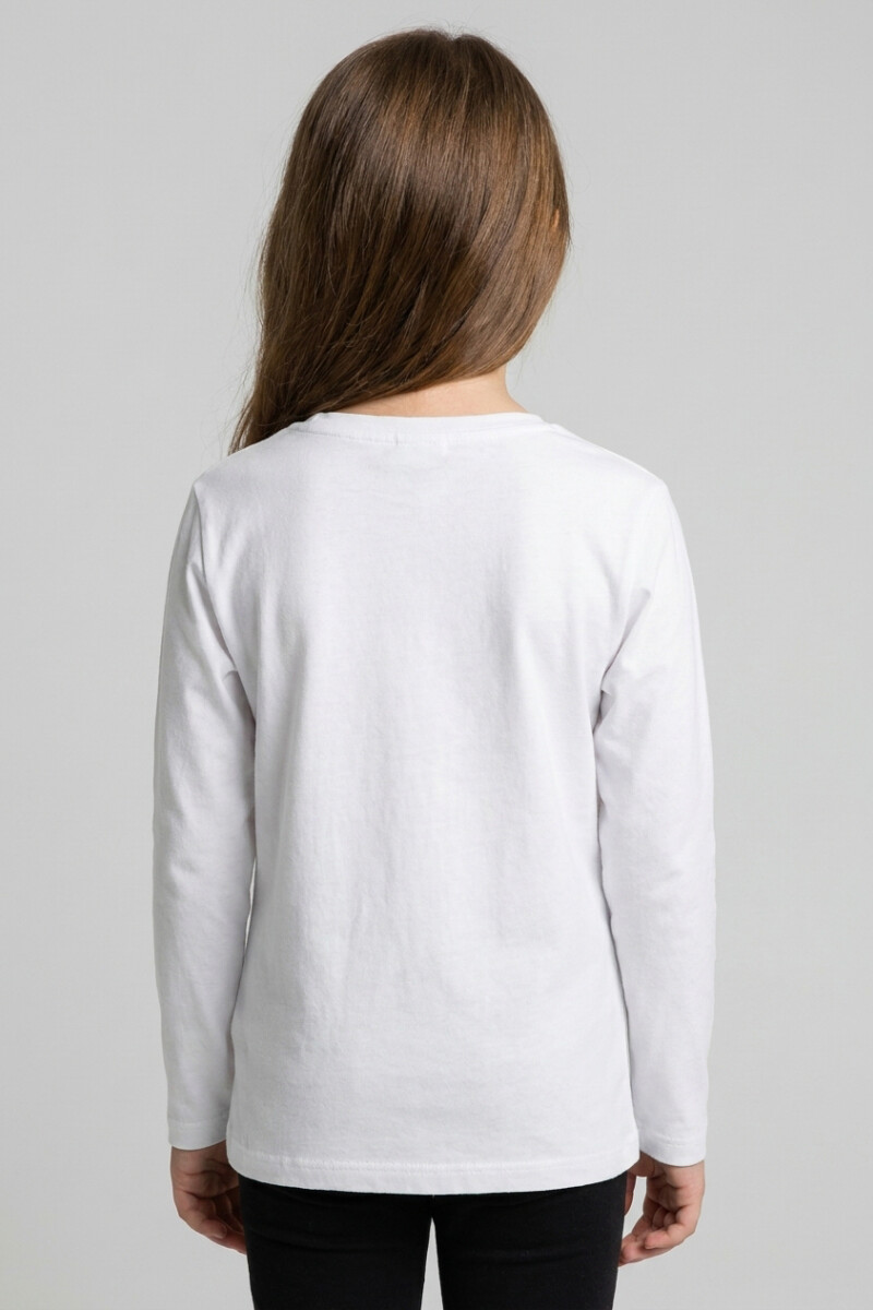 Camiseta manga larga BLANCO