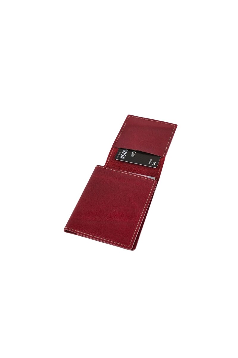 Porta documento Rojo