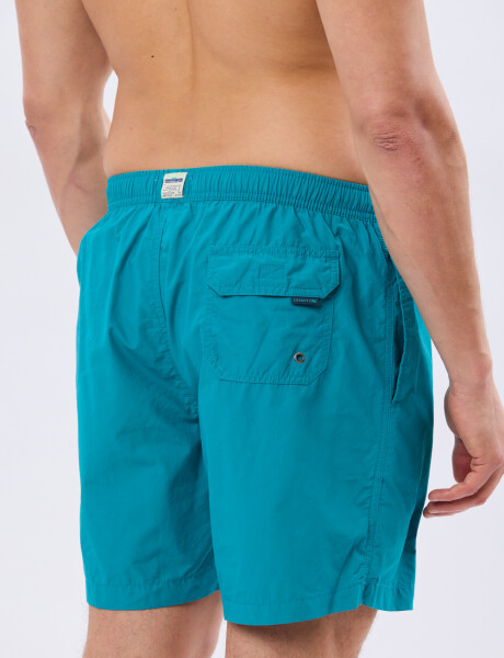 SHORT DE BAÑO LISO Verde Claro