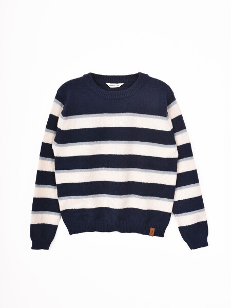 SWEATER FEDERICO II AZUL PIEDRA