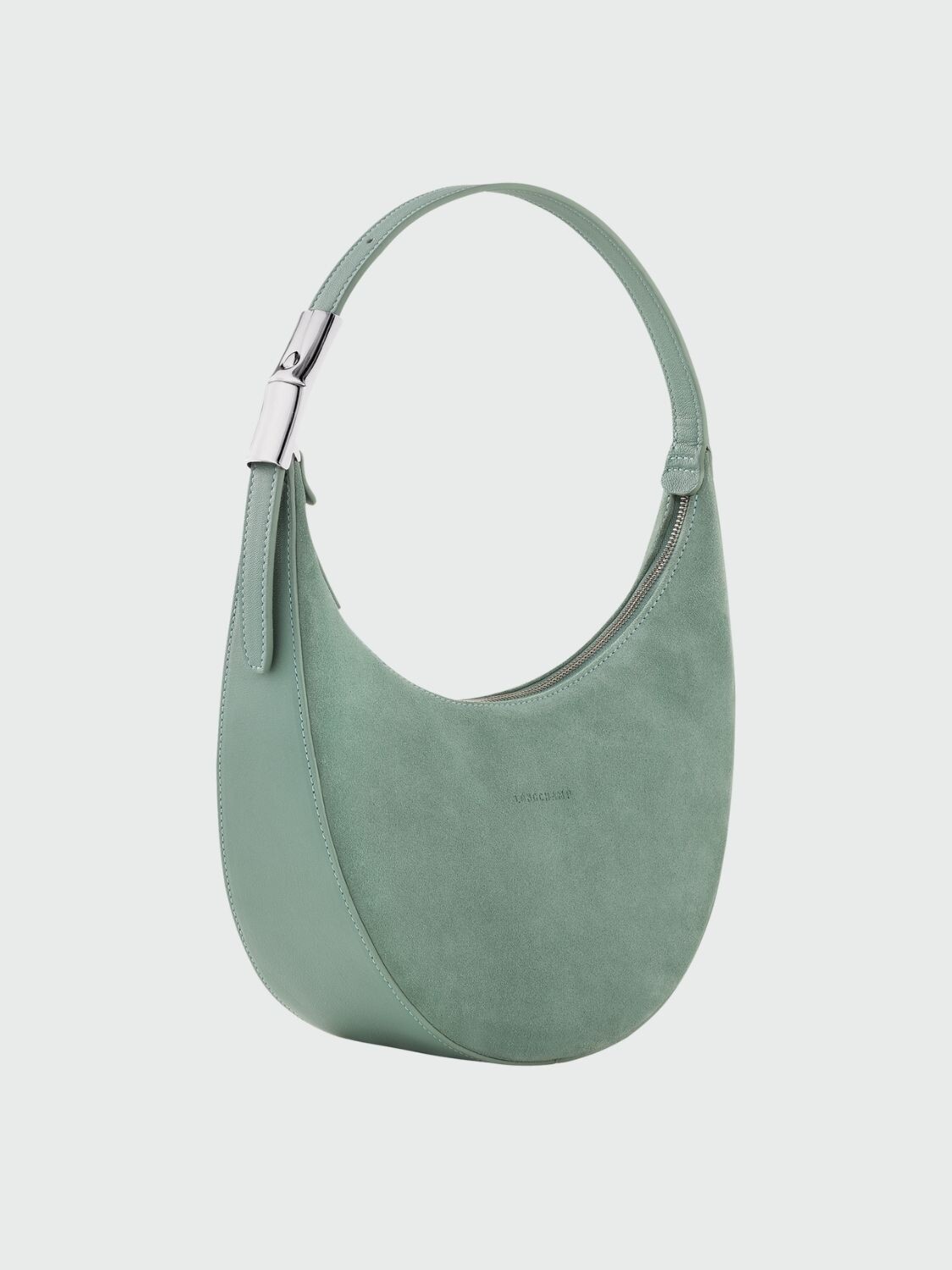 Longchamp -HOBO BAG LE ROSEAU M Verde Pastel